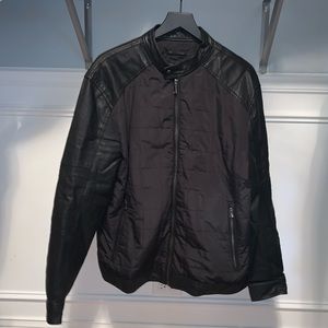 Emanuel Ungaro black moto jacket men’s XL